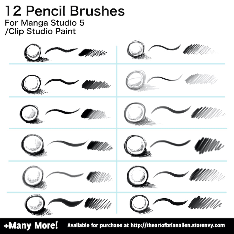 clip art studio brushes - photo #12