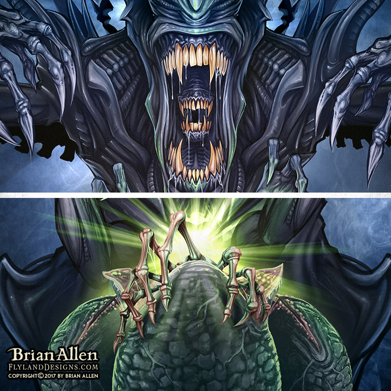 Official Alien pinball machine b
