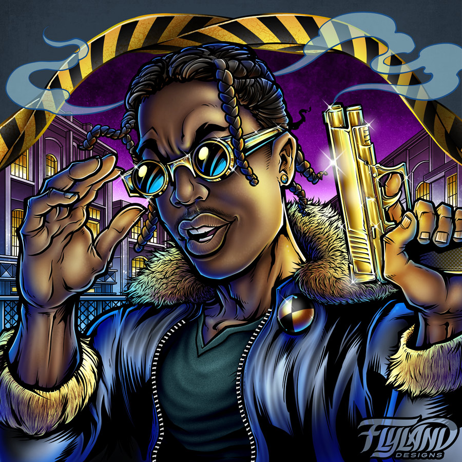 Russ logo design I illustrated o