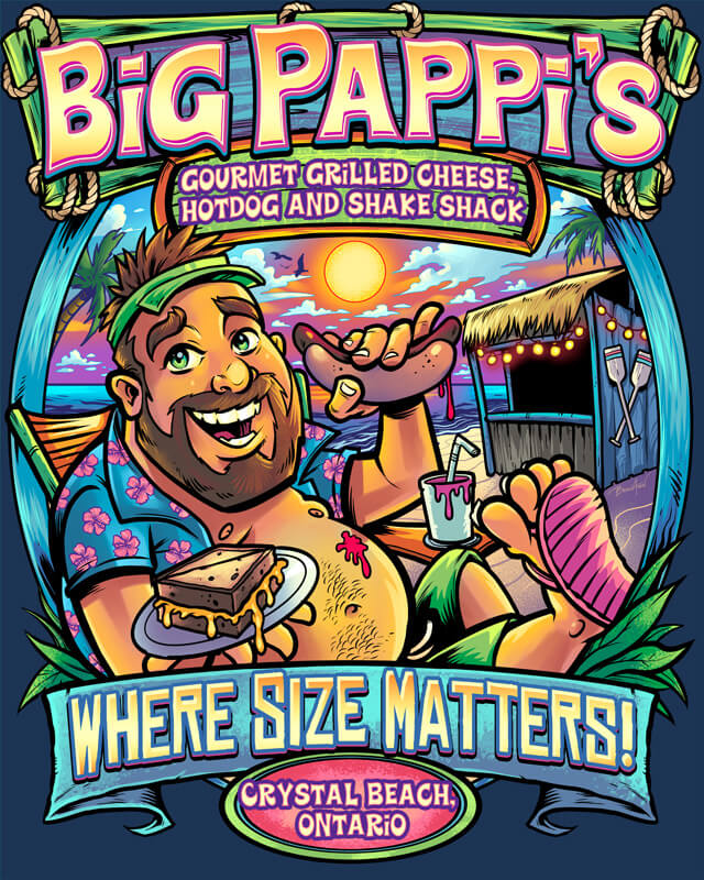 Big Pappi's Logo design