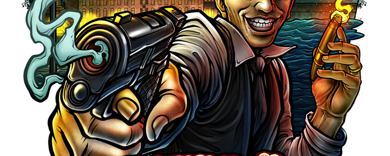 Crazy Joe logo is basied of the