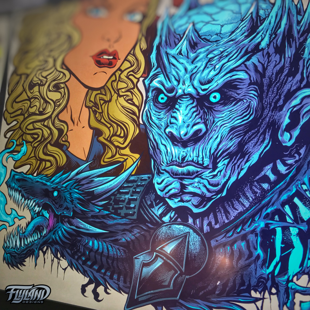 Game of Thrones Bam Box Illustra