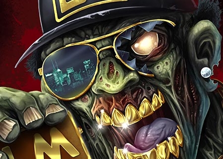 Gangster Zombie LoudMouth Gloves