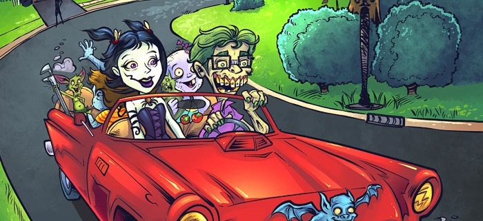 Children’s book series about zombies