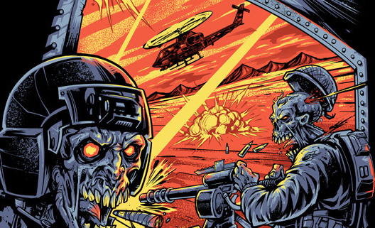 Military Zombies in the midst of