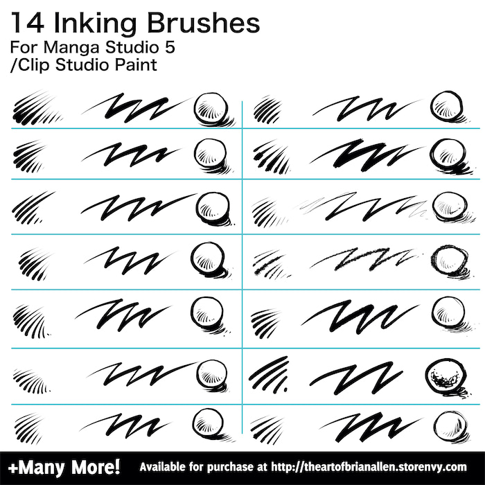 manga studio 5 brushes manga studio 5 brushes