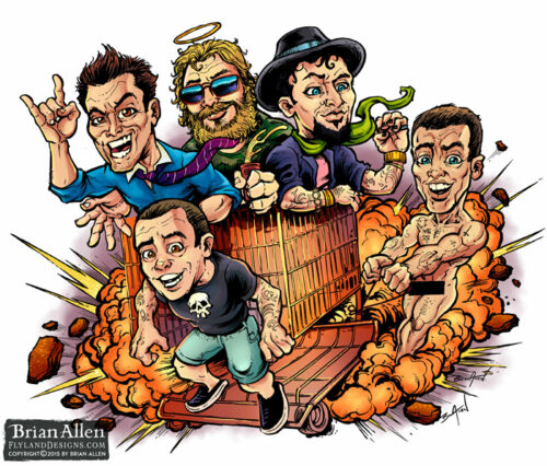 A Parody of the Jackass Characte
