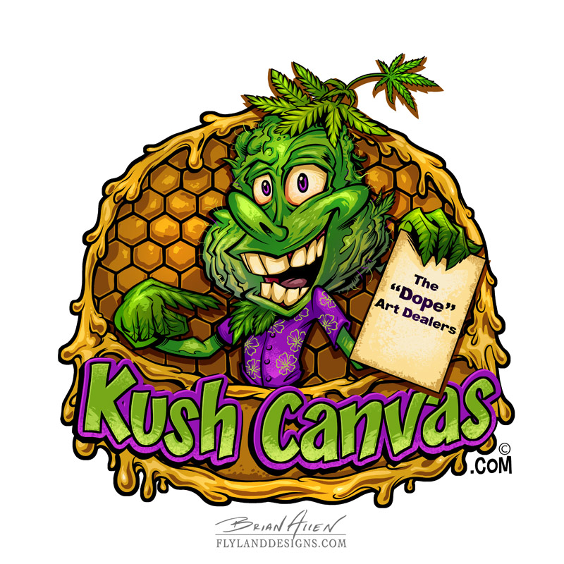 Weed Mascot Character Design