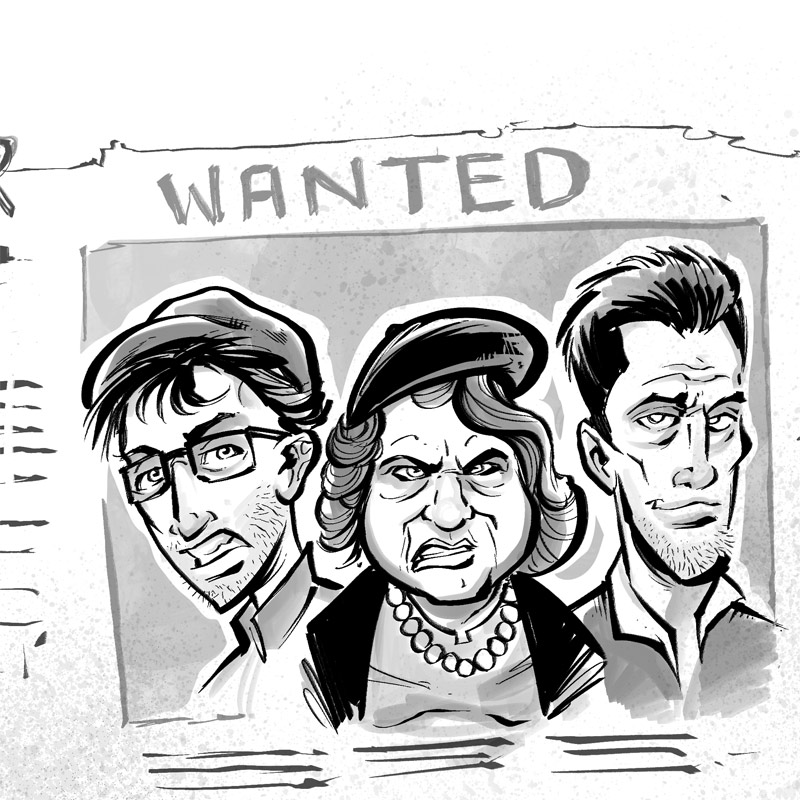 Illustrations for a novel I crea
