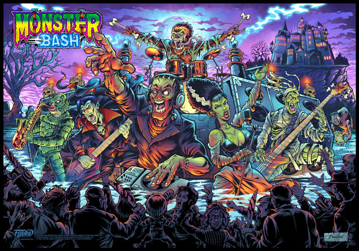 Monster Bash Translite alternative