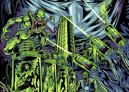 gig poster for the Nightmare on