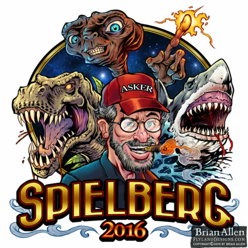 llustration of Spielberg’s fam