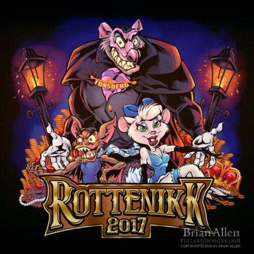 Tribute illustration of the cart