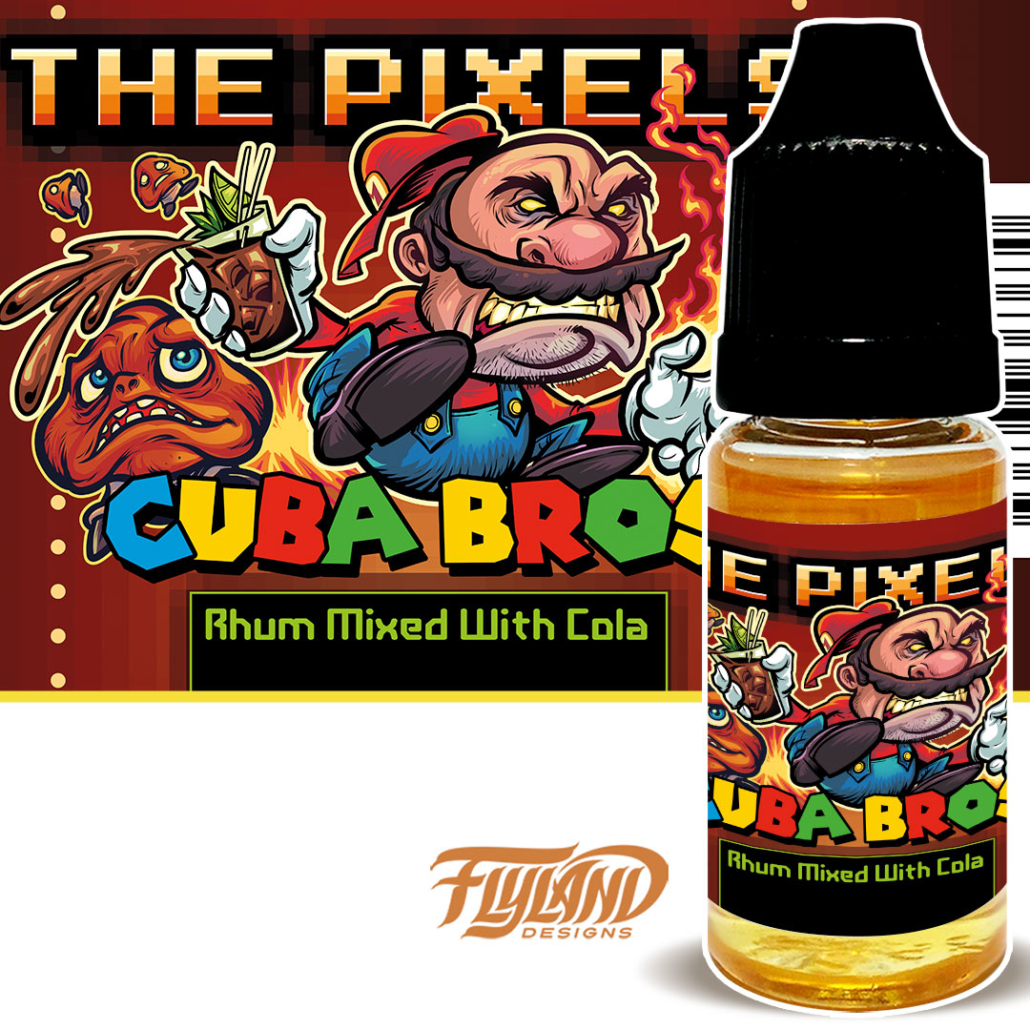 Retro Video Game Themed Vaping e